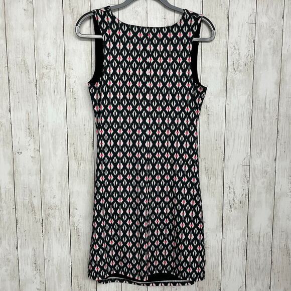 Athleta Inverse Reversible Drape Neck Sleeveless Black Pink - Picture 3 of 12